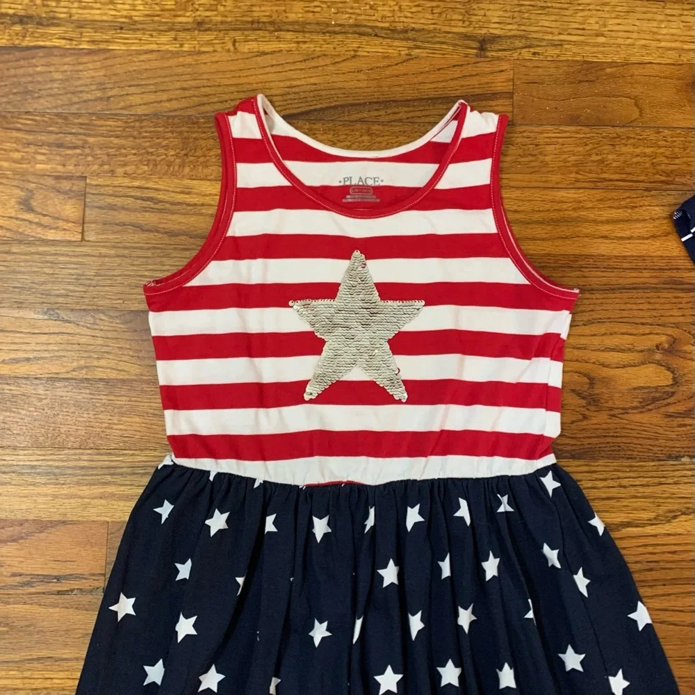Girls Casual Romper & Dress Bundle
Place Red White & Blue Dress
Blue Romper - Picture 9 of 16